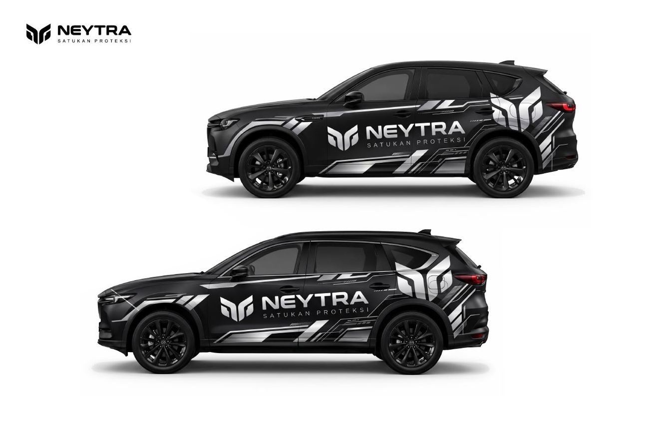 Mobil operasional dengan livery NEYTRA